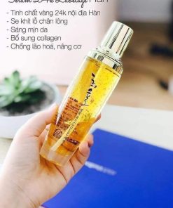 tinh chat vang 24k lebelage heeyul premium gold essence serum6