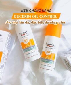 kem chong nang eucerin sun gel creme oil control dry touch spf501