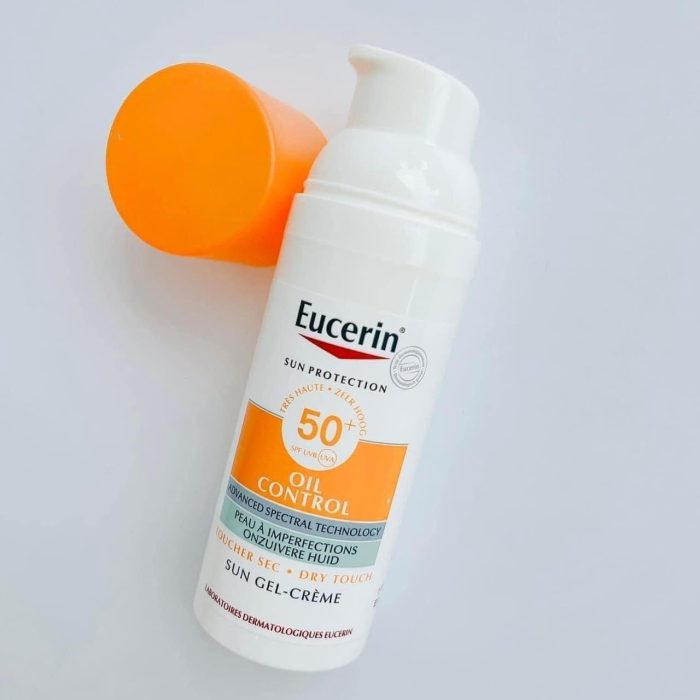 Kem Chống Nắng Eucerin Sun Gel-Creme Oil Control Dry Touch