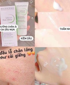 kem duong bioderma sebium pore refiner4