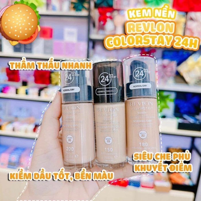 Kem nền Revlon Colorstay 24hrs
