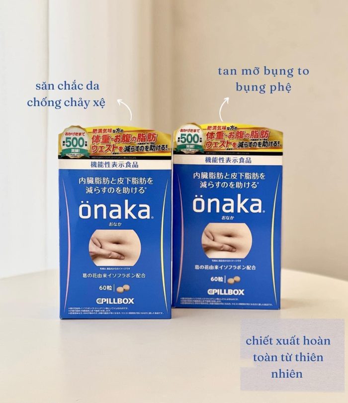 Viên uống tan mỡ bụng Onaka Cpillbox