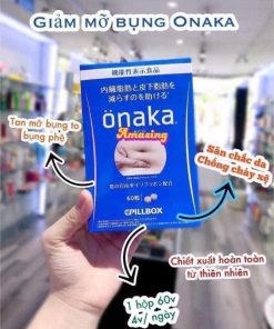 Viên uống tan mỡ bụng Onaka Cpillbox