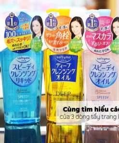 Dầu tẩy trang Kose softymo white cleansing oil