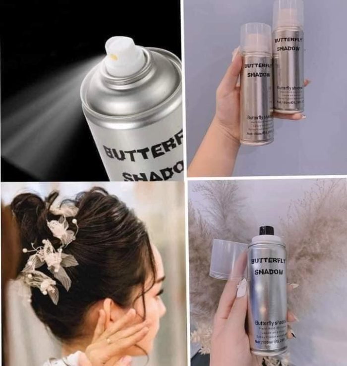 Gôm xịt tóc Butterfly Shadow