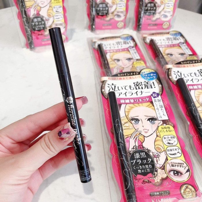 Kẻ mắt Kiss Me Heroine Make Smooth Liquid Eyeliner