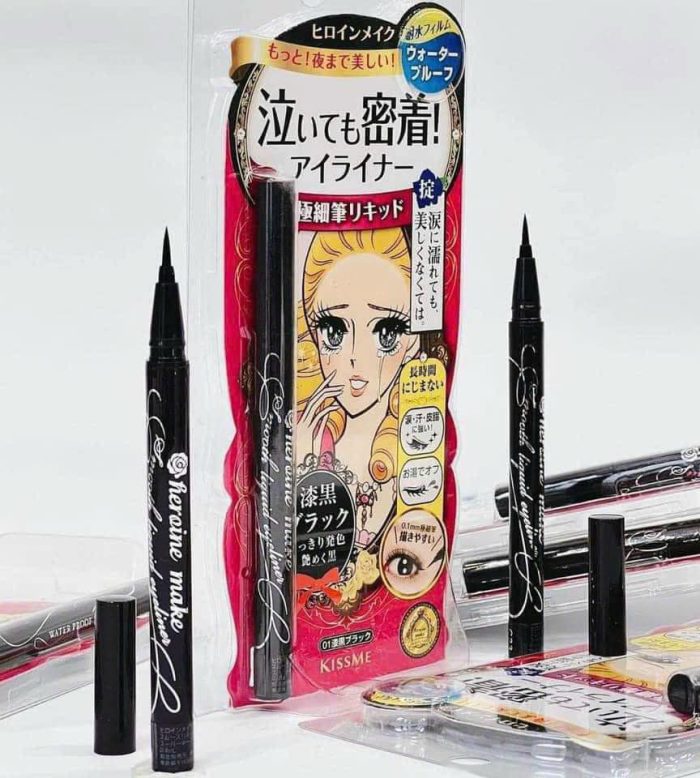 Kẻ mắt Kiss Me Heroine Make Smooth Liquid Eyeliner