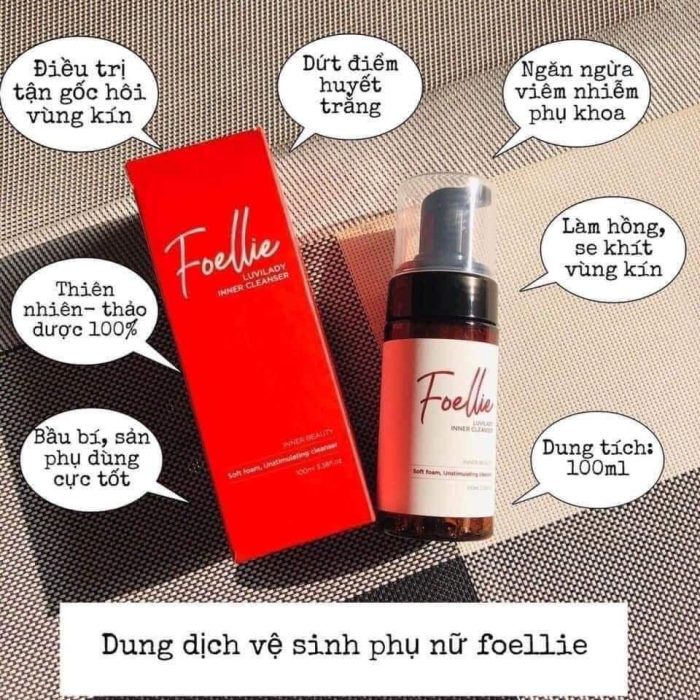 Dung Dịch Vệ Sinh Foellie Luvilady Inner Cleanser