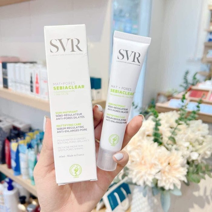 Kem dưỡng SVR Sebiaclear Mat Pores