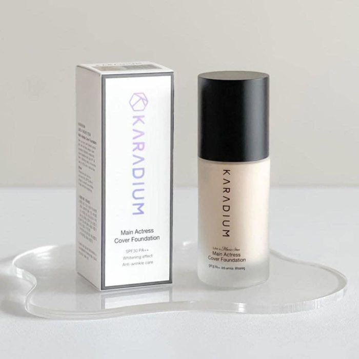 Kem nền Karadium Like a Movie Star Cover Foundation Mẫu Mới