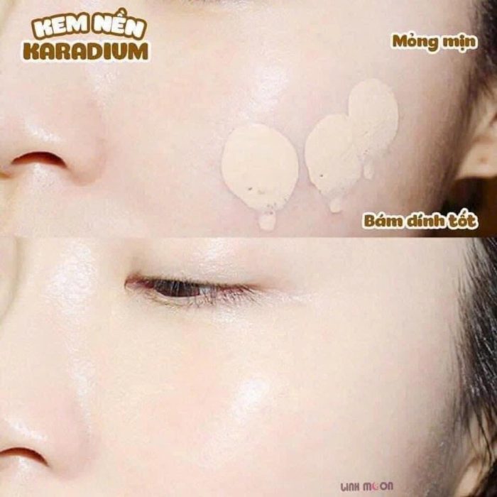 Kem nền Karadium Like a Movie Star Cover Foundation Mẫu Mới