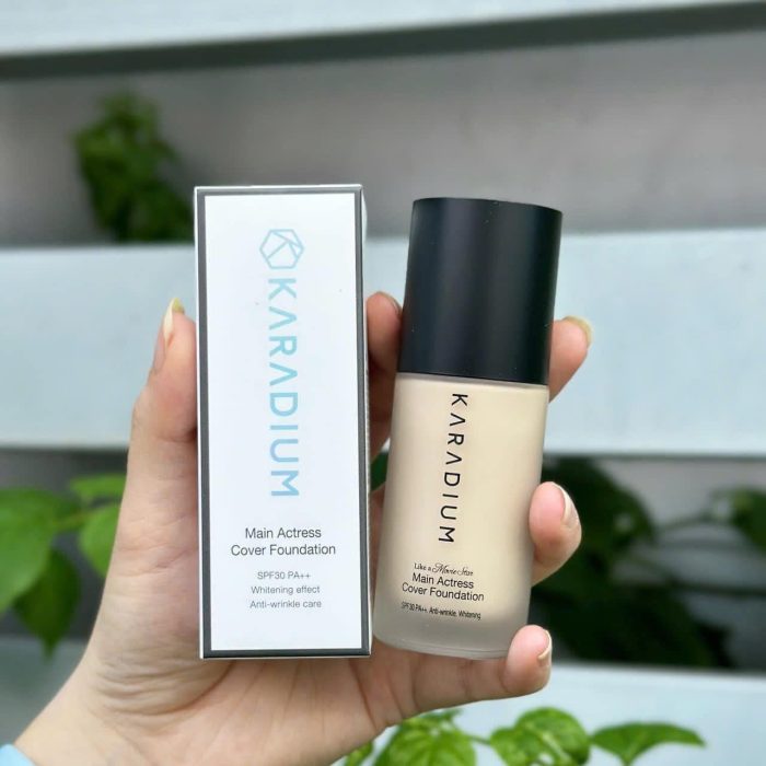 Kem nền Karadium Like a Movie Star Cover Foundation Mẫu Mới