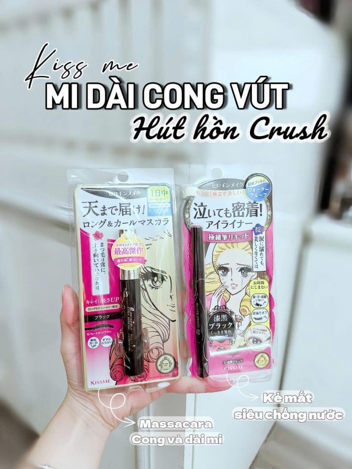 Mascara Kiss me Heroine Mẫu Mới