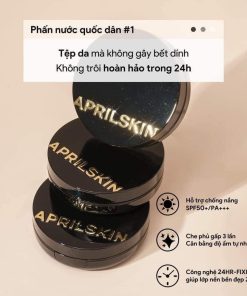 phan nuoc april skin black magic snow cushion spf 50 pa6