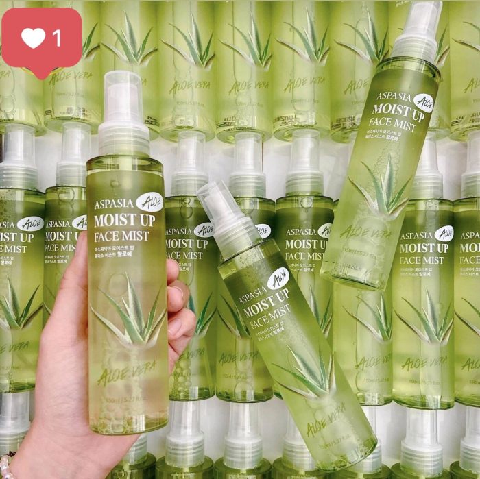 Xịt khoáng Aspasia Moist Up Face Mist