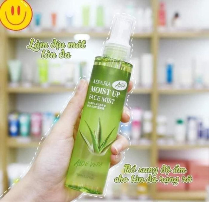 Xịt khoáng Aspasia Moist Up Face Mist