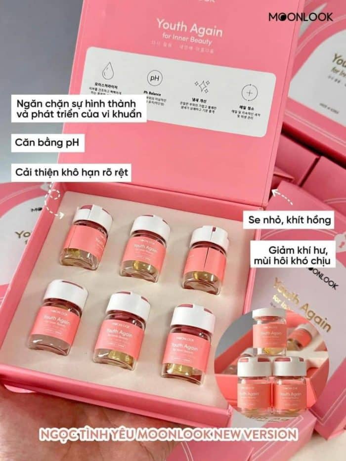 Viên đặt Se khít Moonlook Youth Again