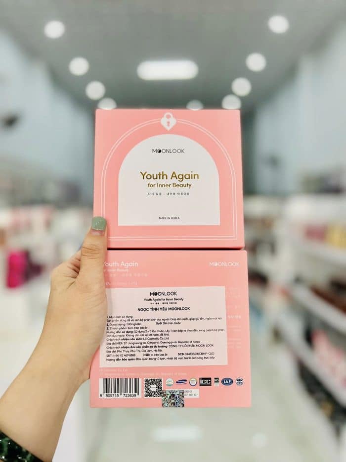 Viên đặt Se khít Moonlook Youth Again