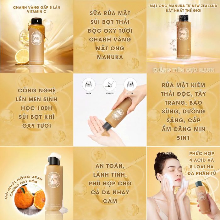 Sữa rửa mặt Lemon Chung Cleanser