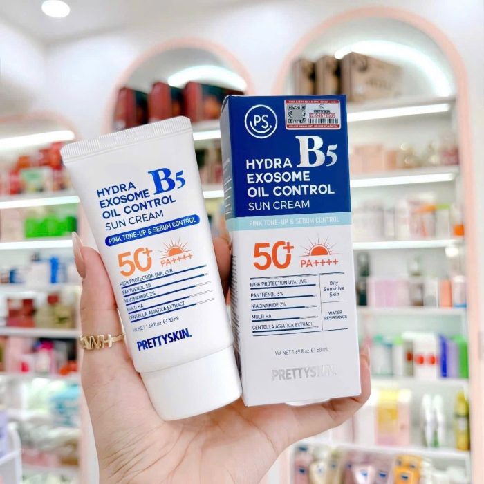 Kem chống nắng PrettySkin B5 Sun Cream