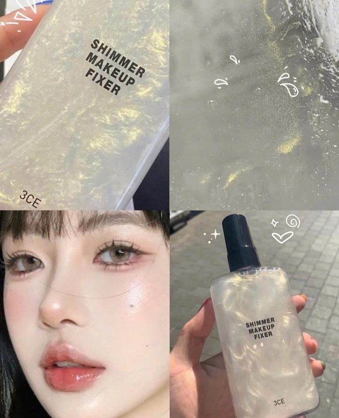 Xịt Khóa Nền 3CE Makeup Fixer Mist