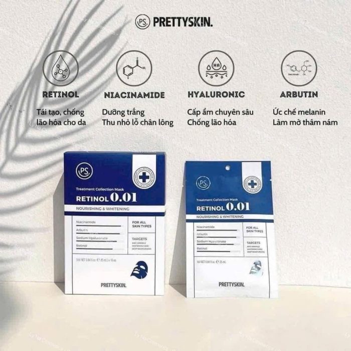 Mặt nạ PrettySkin Treatment Collection Mask