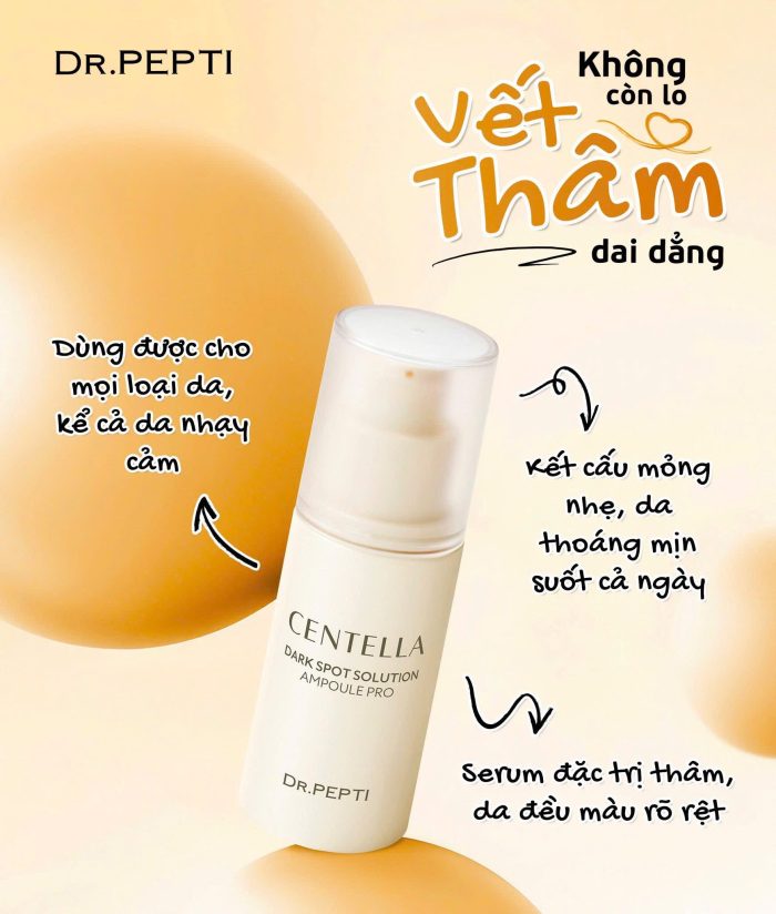 Serum Dr.Pepti Centella Dark Spot Solution Ampoule Pro