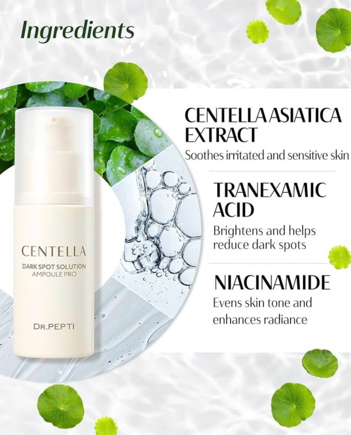 Serum Dr.Pepti Centella Dark Spot Solution Ampoule Pro