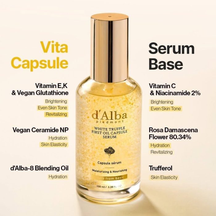 Serum Dalba White Truffle First Oil Capsule