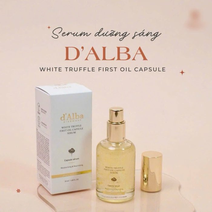 Serum Dalba White Truffle First Oil Capsule