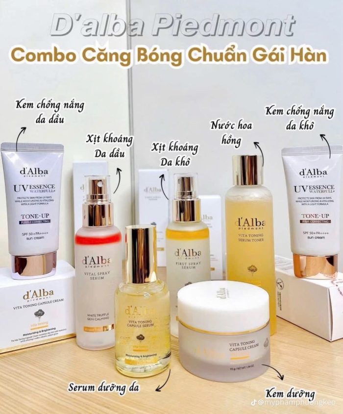 Xịt Khoáng D'alba Vita Spray Serum
