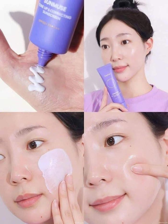 Kem Chống Nắng Beplain Sunmuse Tone Up Sunscreen