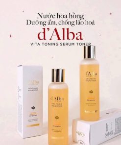 Nước hoa hồng d’Alba Vita Toning Serum Toner