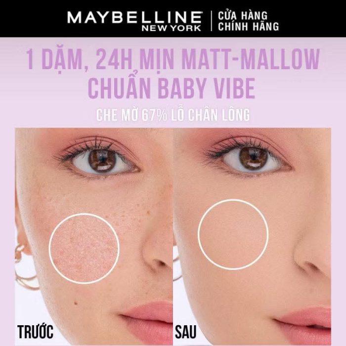 Phấn nước Maybelline Super Stay Baby Matte