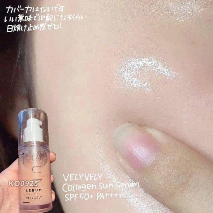 Serum chống nắng Vely Vely Vitamin Tone-Up Sun Serum