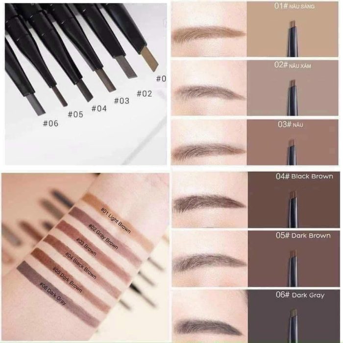 Chì kẻ mày The Face Shop Designing Eyebrow Pencil