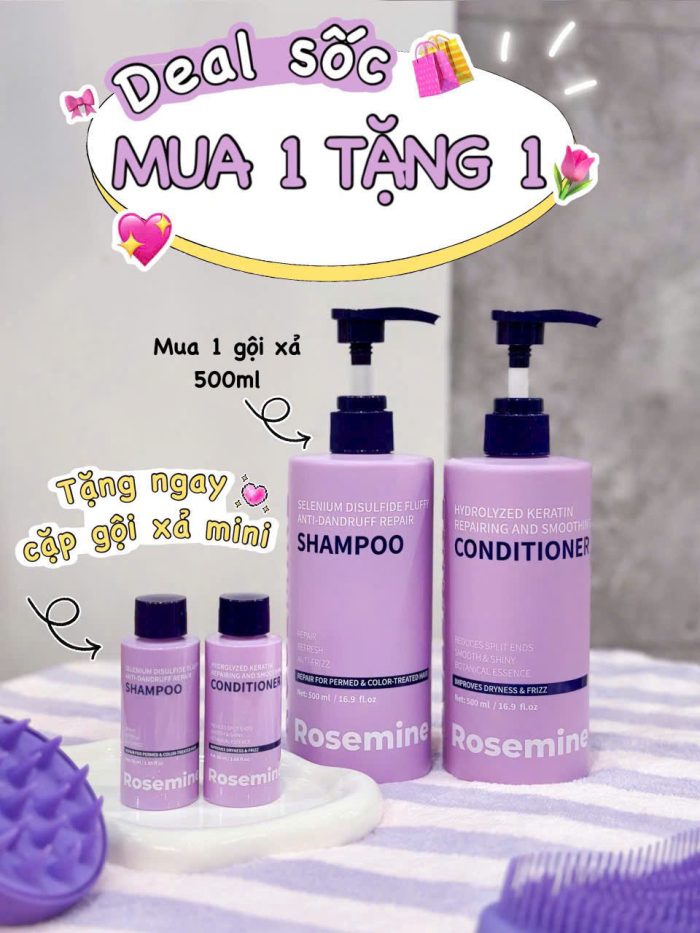 Dầu Gội Rosemine Repair