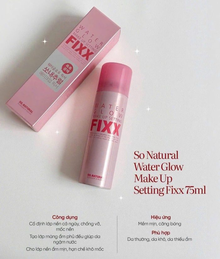 Xịt Khoá Nền SoNatural Fixx Make Up Setting