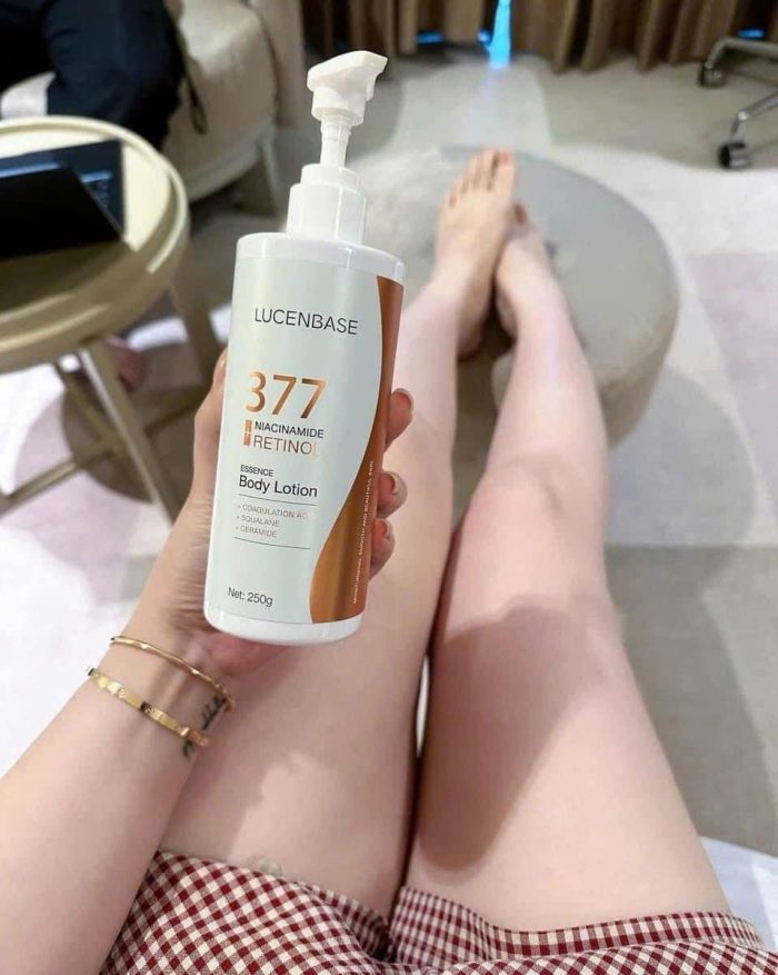 Dưỡng thể Lucenbase 377 Niacinamide Retinol Body Lotion
