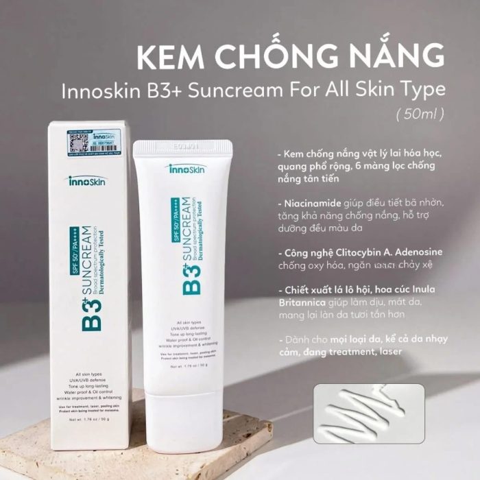 Kem chống nắng Innoskin B3 Suncream