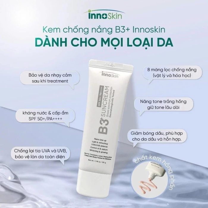 Kem chống nắng Innoskin B3 Suncream