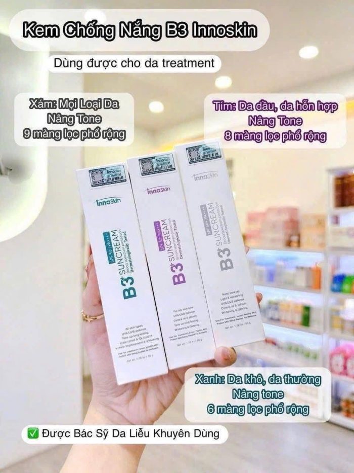 Kem chống nắng Innoskin B3 Suncream