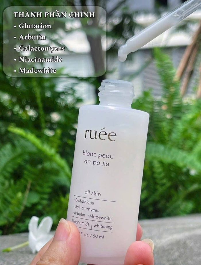 Serum Ruee Blanc Peau Ampoule