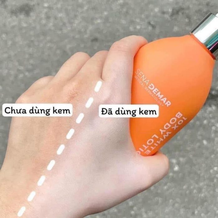 Kem Body SenaDemar 10x White Body Lotion