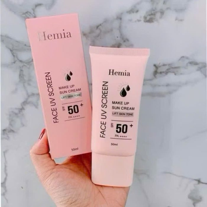 Kem chống nắng Hemia Face UV Screen SPF50+ PA+++