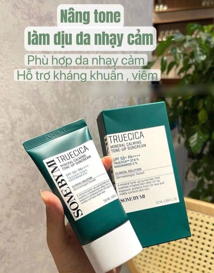 Kem chống nắng Some By Mi Truecica Mineral Mẫu Mới
