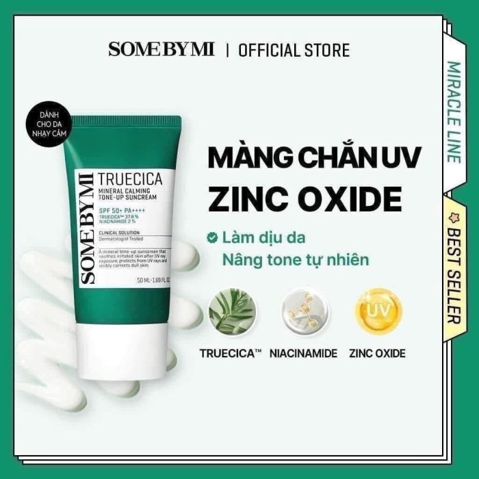 Kem chống nắng Some By Mi Truecica Mineral Mẫu Mới