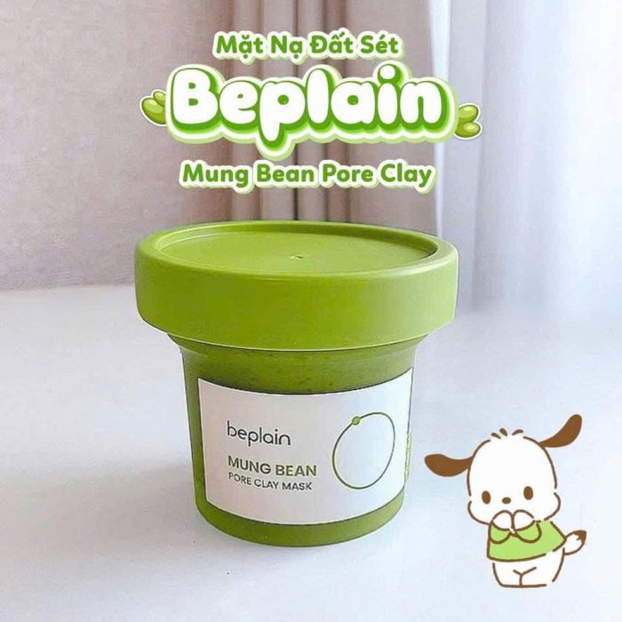 Mặt nạ đất sét Beplain Mung Bean Pore Clay Mask
