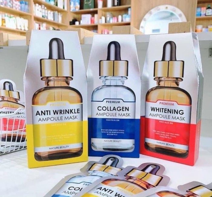 Mặt Nạ Nature Beauty Ampoule Mask Tế Bào Gốc