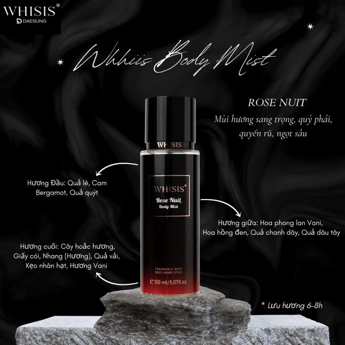 Xịt Thơm Body Whisis Body Mist